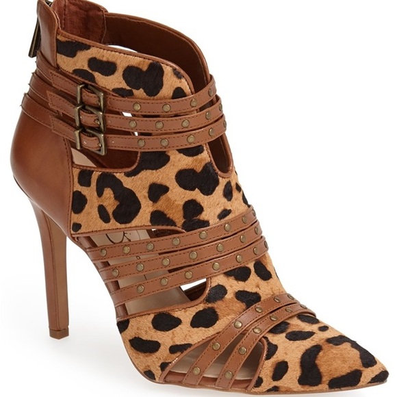 Jessica Simpson Shoes - Jessica Simpson Animal Print Heels Size 7M
